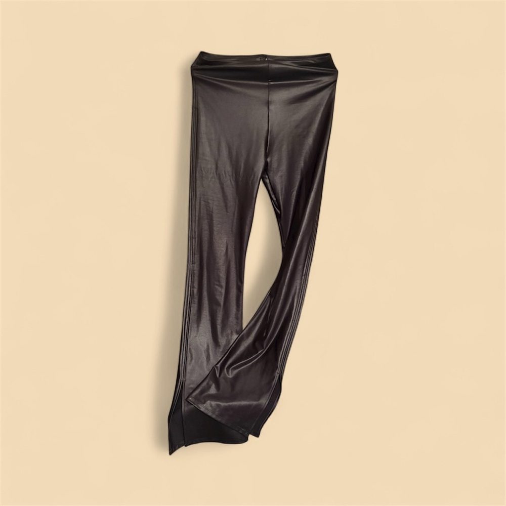 Katherine Mason Black Leggings leather like material very sexy gorgeous!!!
